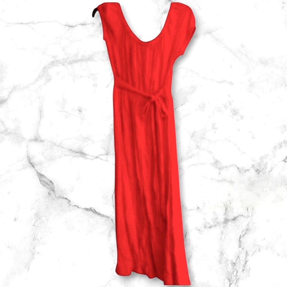 One Clothing Los Angeles Maxi Dress Womens size Medium Red